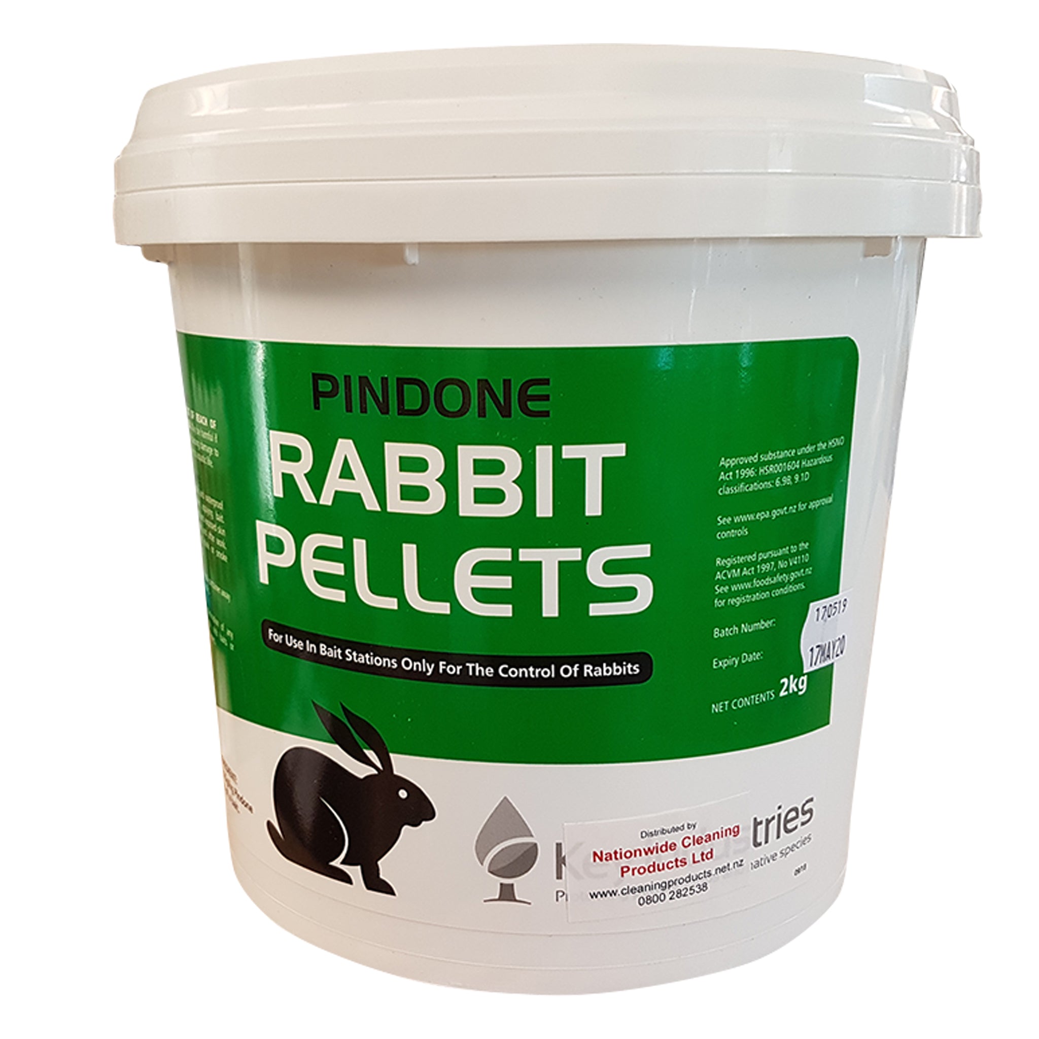 Pindone AgTech Rabbit Pellets 10kg – Green Reaper