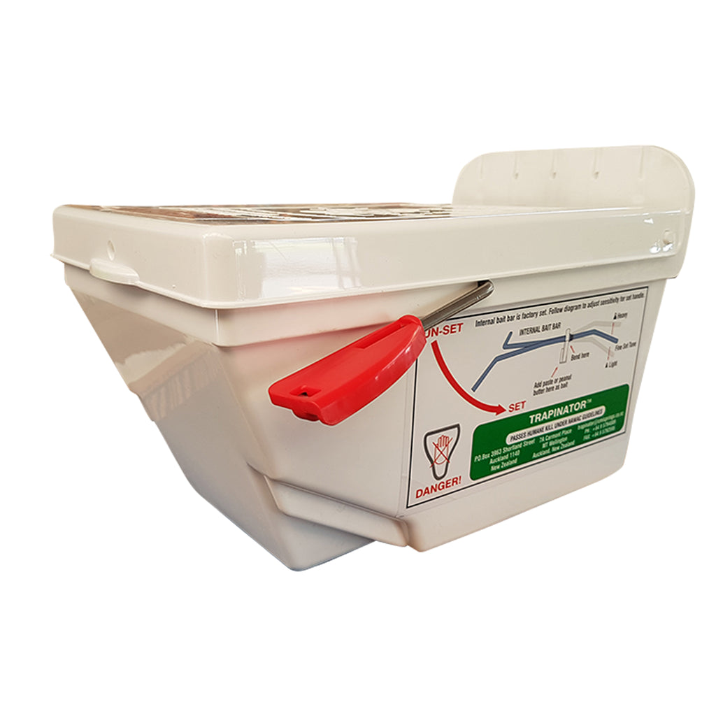 Trapinator Kill Trap for Possums and Feral Cats – Green Reaper